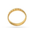 Chic White Gold Geometric Ring 4