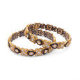 Vintage Diamond Enamel Bangle,,hi-res 
