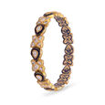 Vintage Diamond Enamel Bangle,,hi-res 3