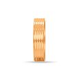 Wave-Inspired Rose Gold Ring 