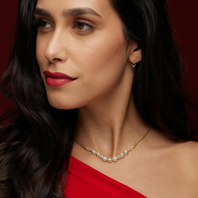 Andrene Diamond Necklace,,hi-res 2