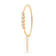 Treasured Harmony Gold and Diamond Bangle,,hi-res 2