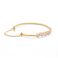 Treasured Harmony Gold and Diamond Bangle,,hi-res 3