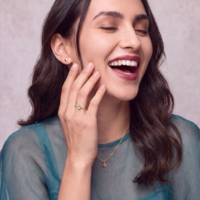 Serendipity Gold and Diamond Bypass Ring 3