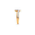 Serendipity Gold and Diamond Bypass Ring,,hi-res 2