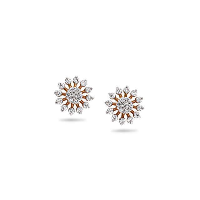 Tanishq Gold Earrings,,hi-res 