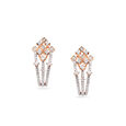 Graceful Glow Diamond Hoops,,hi-res 
