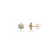 Scintillating Diamond Blossom Stud Earrings,,hi-res 2