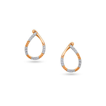 Tanishq Diamond Earrings
