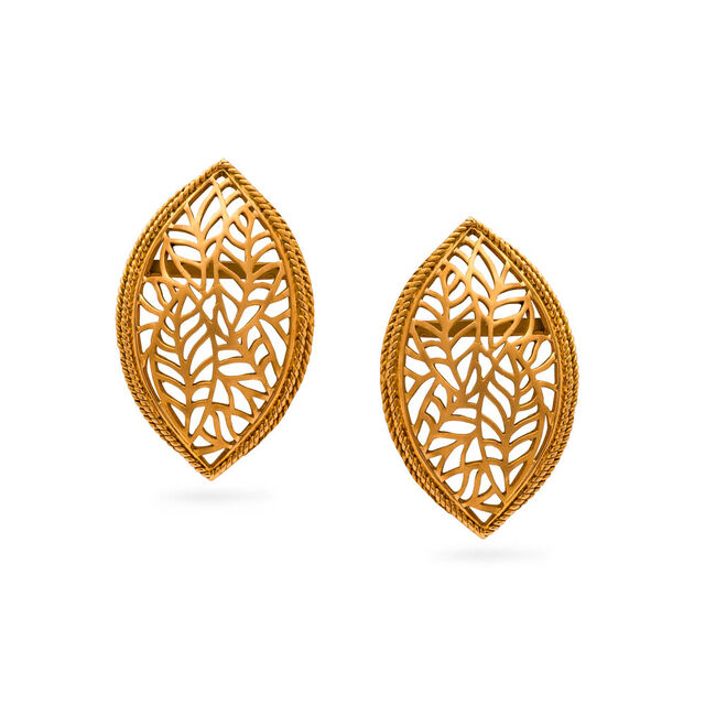 Sweet Whispers Gold Stud Earrings,,hi-res 