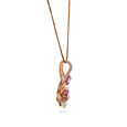 Mesmerizing Flower Pendant and Earring Set,,hi-res 2
