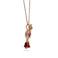 Traditional Elegance Flower Earring and Pendant Set,,hi-res 2