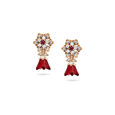 Traditional Elegance Flower Earring and Pendant Set,,hi-res 3