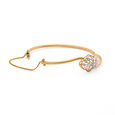 Chic Gold and Diamond Bangle,,hi-res 3