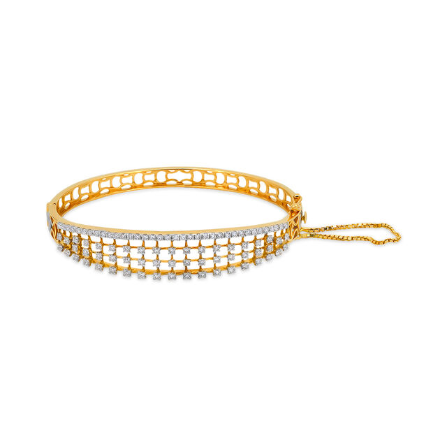 Tanishq 18 KT Diamond Bangle for Women 