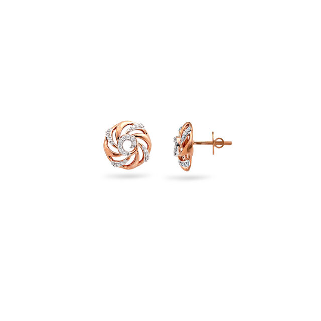 Cherished Rose Diamond Stud Earrings,,hi-res 2