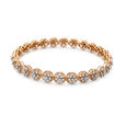 Radiant Rose Gold Bangle,,hi-res 