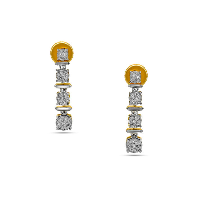 Dazzling Diamond Drop Earrings 2