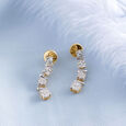 Dazzling Diamond Drop Earrings 