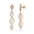 Lustrous Leafy Delight Drop Earrings,,hi-res 2