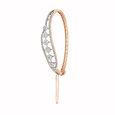 Wavy Cluster Diamond Bangle Bracelet,,hi-res 