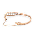 Wavy Cluster Diamond Bangle Bracelet,,hi-res 3