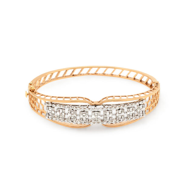 Diamond Landscapes Bangle,,hi-res 