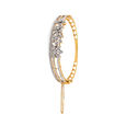 Regal Bloom Gold and Diamond Bangle,,hi-res 2