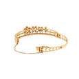 Regal Bloom Gold and Diamond Bangle,,hi-res 3