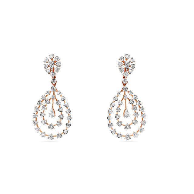 Tanishq 18 Karat Diamond Necklace Set for Women 2