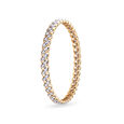 Twisted Design Diamond Bangle Bracelet,,hi-res 2