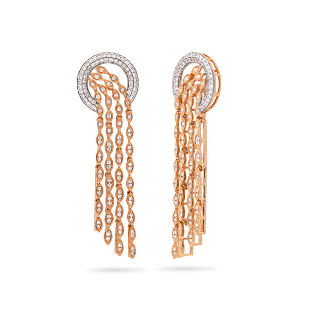 Glistening Cascade Earrings,,hi-res 2