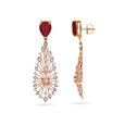 Scarlet Radiance Drop Earrings,,hi-res 2