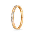 Gilded Foliage Bangle,,hi-res 2