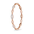 Rose Gold Brilliance Loop Bangle,,hi-res 2