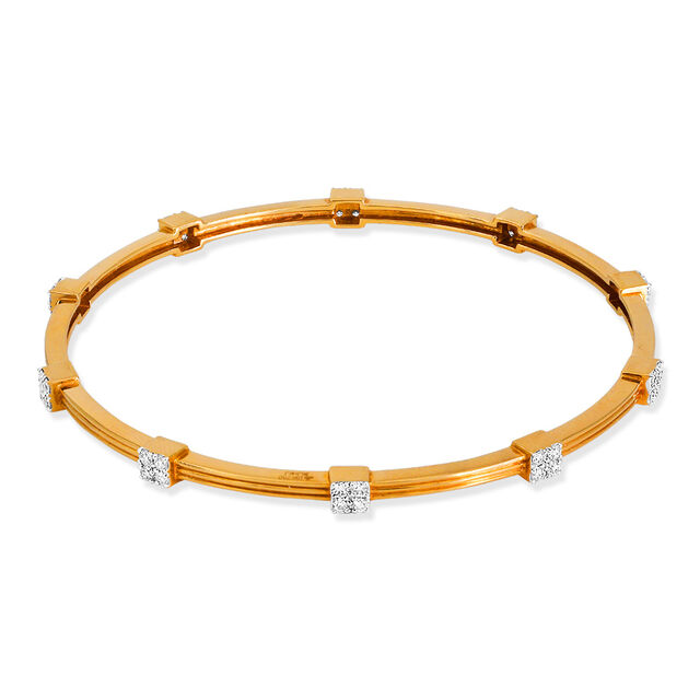 Tanishq 18KT Diamond Bangle for Men 