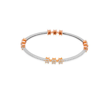 Floral Diamond Delight Bangle