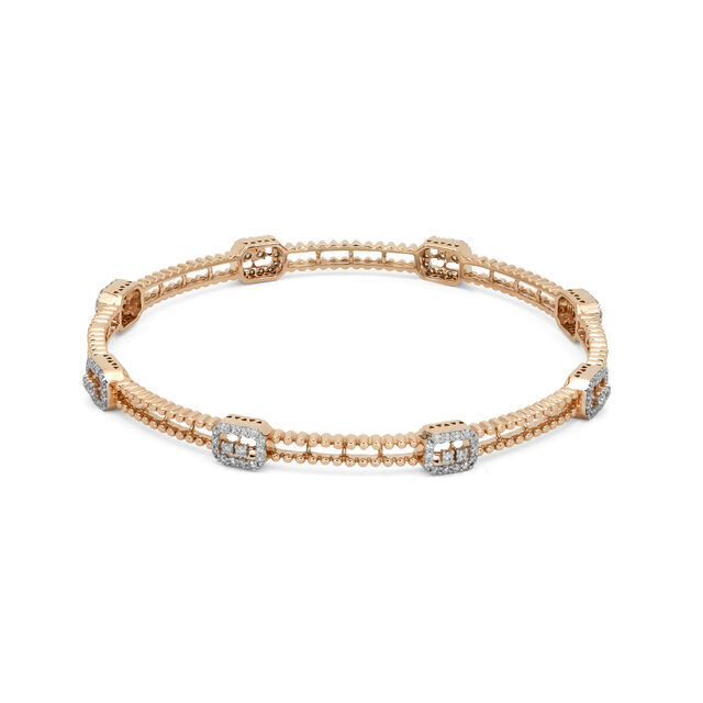 Tanishq 18 Karat Diamond Bangle for Women 2