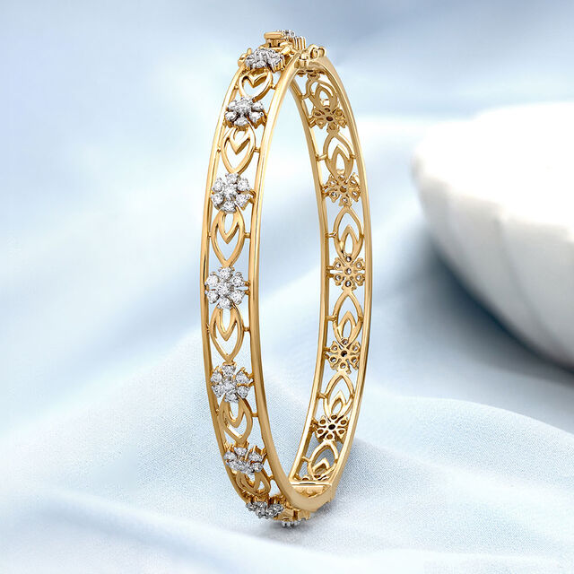 Floral Fantasy Radiant Bangle 