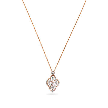 Charming Diamond and Gold Pendant