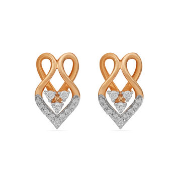 Tanishq 18 Karat Diamond Earrings for Women