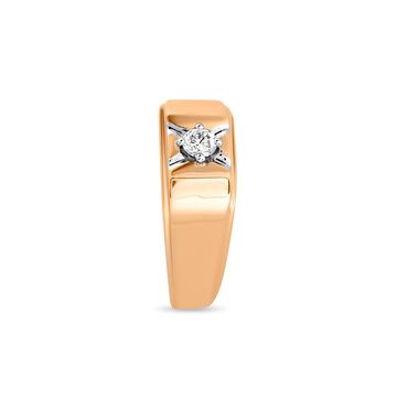 Sheen Diamond Cross Gold Ring