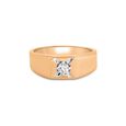 Sheen Diamond Cross Gold Ring 2