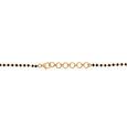 Swirl and Floral Diamond and Gold Mangalsutra,,hi-res 3