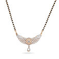 Captivating Diamond and Gold Mangalsutra,,hi-res 