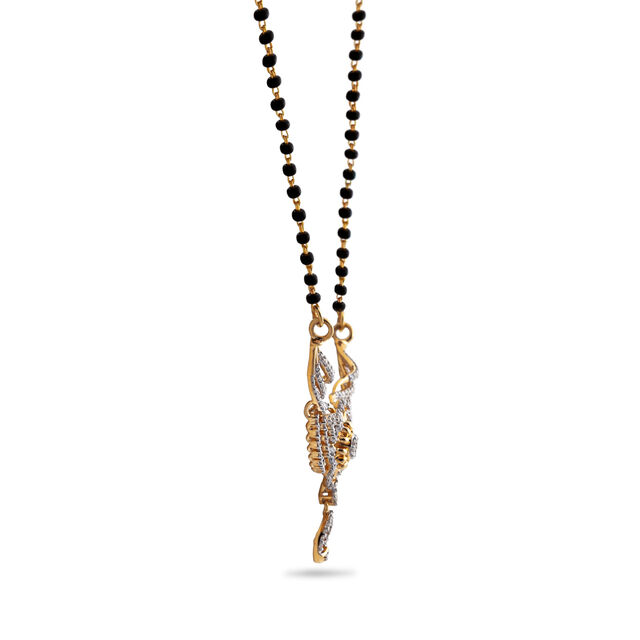 Captivating Diamond and Gold Mangalsutra,,hi-res 2