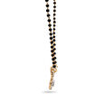 Floral Motif Diamond and Gold Mangalsutra,,hi-res 2