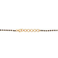 Sun Motif Diamond and Gold Mangalsutra,,hi-res 3