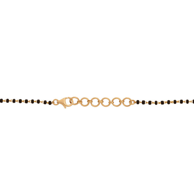 Sun Motif Diamond and Gold Mangalsutra,,hi-res 3