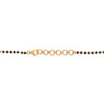 Delicate Swirl Motif Gold and Diamond Mangalsutra,,hi-res 3